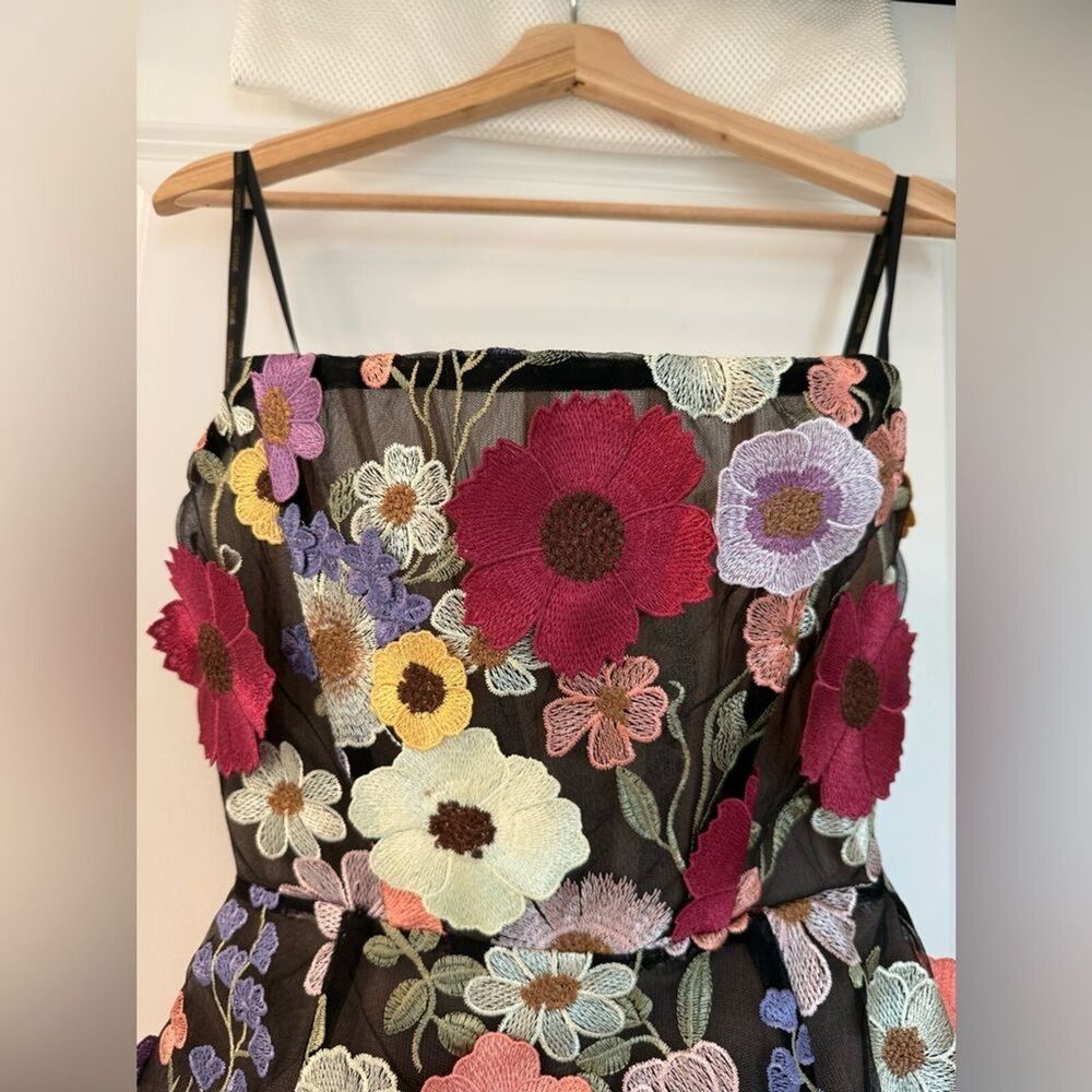 NWOT BRONX AND BANCO BOUQUET MARAYA MULTI STRAPLESS MINI DRESS - Picture 11 of 15